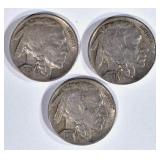 3 - 1931-S BUFFALO NICKELS XF