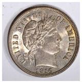 1916 BARBER DIME, CH BU 1916 BARBER DIME, CH BU
