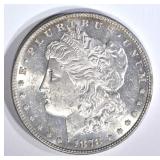 1878 7 TF MORGAN DOLLAR, CH BU PL