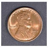 1912 LINCOLN CENT CH/GEM BU RB 1912 LINCOLN CENT CH/GEM BU RB