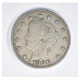 1896 LIBERTY 'V' NICKEL VF/XF 1896 LIBERTY 'V' NICKEL VF/XF