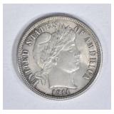 1911 BARBER DIME BU 1911 BARBER DIME BU