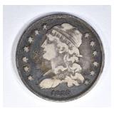 1835 BUST QUARTER FINE