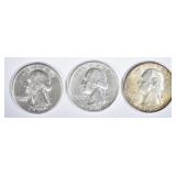 3 WASHINGTON QUARTERS 3 WASHINGTON QUARTERS