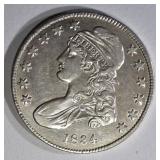 1834 BUST HALF DOLLAR AU 1834 BUST HALF DOLLAR AU