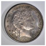 1906-S BARBER HALF AU/BU 1906-S BARBER HALF AU/BU