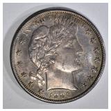 1906-S BARBER HALF AU/BU