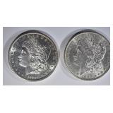 1880-S & 1897 MORGAN DOLLARS CH BU 1880-S & 1897 MORGAN DOLLARS CH BU