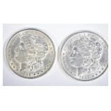 1887 & 1896 MORGAN DOLLARS CH AU 1887 & 1896 MORGAN DOLLARS CH AU