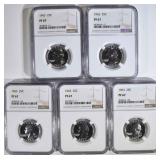 5-1963 WASHINGTON QTRS NGC PF67 5-1963 WASHINGTON QTRS NGC PF67