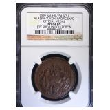 1909 WA HK-354 SO CALLED DOLLAR, NGC MS-64 BN 1909 WA HK-354 SO CALLED DOLLAR, NGC MS-64 BN