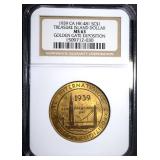 1939 CA HK-481 SO CALLED DOLLAR, NGC MS-63 1939 CA HK-481 SO CALLED DOLLAR, NGC MS-63