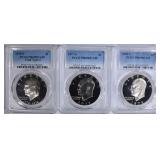 1976-S T-2, 77-S, 78-S CLAD IKES PCGS PR-69DCAM 1976-S T-2, 77-S, 78-S CLAD IKES PCGS PR-69DCAM