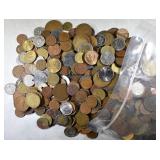 20-POUNDS WELL MIXED FOREIGN COINS 20-POUNDS WELL MIXED FOREIGN COINS