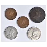 BETTER DATE CANADIAN COIN LOT: BETTER DATE CANADIAN COIN LOT: