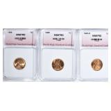 1944, 1945, 1945-D LINCOLN CENTS 1944, 1945, 1945-D LINCOLN CENTS
