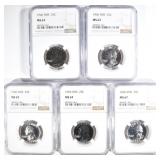 5-1966 SMS WASHINGTON QTRS NGC PF67 5-1966 SMS WASHINGTON QTRS NGC PF67