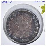 1825 CAPPED BUST HALF DOLLAR