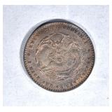 1909-1911 SILVER 20 CENTS CHINA