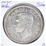 1950 SILVER CANADA DOLLAR