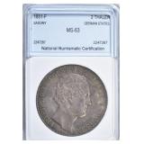 1851-F SILVER 2 THALER SAXONY GERMANY 1851-F SILVER 2 THALER SAXONY GERMANY