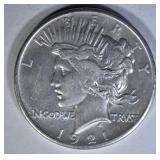 1921 PEACE DOLLAR AU/BU 1921 PEACE DOLLAR AU/BU