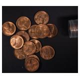 BU ROLL OF 1947-S LINCOLN CENTS