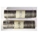 1951-P & 1953-D BU ROLLS OF JEFFERSON NICKELS 1951-P & 1953-D BU ROLLS OF JEFFERSON NICKELS