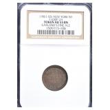 ( 1861-65 ) CIVIL WAR TOKEN F-630P-2A NGC AU-55 BN