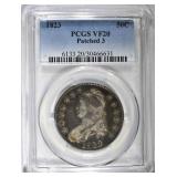 1823 CAPPED BUST HALF DOLLAR PCGS