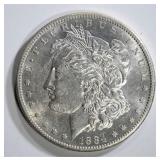 1884-S MORGAN DOLLAR AU/BU SCARCE!