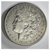 1896-S MORGAN DOLLAR AU