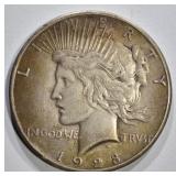 1928 PEACE DOLLAR XF 1928 PEACE DOLLAR XF