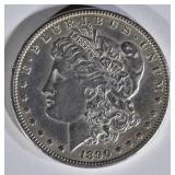 1890-CC MORGAN DOLLAR CH AU