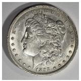 1892-O MORGAN DOLLAR AU/BU