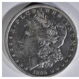 1895-O MORGAN DOLLAR AU