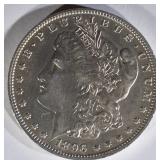 1896-O MORGAN DOLLAR AU/BU