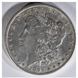 1899 MORGAN DOLLAR AU