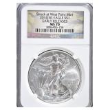 2014(W) AMERICAN SILVER EAGLE NGC MS 70 2014(W) AMERICAN SILVER EAGLE NGC MS 70