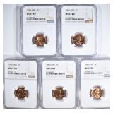 5-1966 SMS LINCOLN CENTS NGC MS67RD 5-1966 SMS LINCOLN CENTS NGC MS67RD