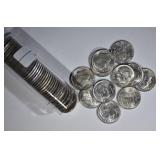 1962-D ROOSEVELT DIME GEM BU ROLL 1962-D ROOSEVELT DIME GEM BU ROLL