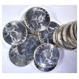 18 - GEM BU 1963 FRANKLIN HALF DOLLAR 18 - GEM BU 1963 FRANKLIN HALF DOLLAR