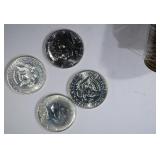 BU ROLL 1967 SMS KENNEDY HALF DOLLARS BU ROLL 1967 SMS KENNEDY HALF DOLLARS
