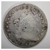 1799 BUST DOLLAR VF SPOTS 1799 BUST DOLLAR VF SPOTS