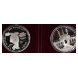 1983 & 1984 OLYMPIC PROOF DOLLARS