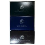 3 TWO PIECE PROOF SETS 3 TWO PIECE PROOF SETS