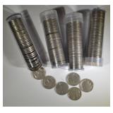 4-1936 CIRC FULL DATE BUFFALO NICKEL ROLLS