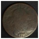 1798 LARGE CENT S-145 R-3 AG/G 1798 LARGE CENT S-145 R-3 AG/G