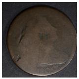 1800 DRAPED BUST LARGE CENT AG