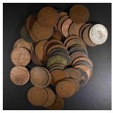 50 MIXED DATE CANADIAN LARGE CENTS 50 MIXED DATE CANADIAN LARGE CENTS